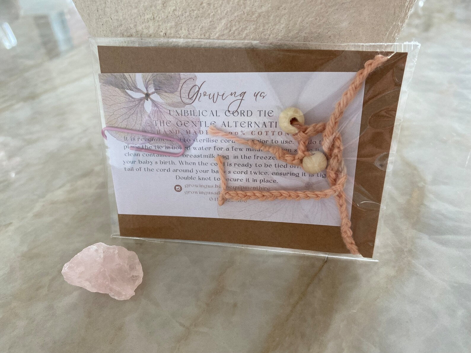 Cotton Birth Umbilical Cord Tie