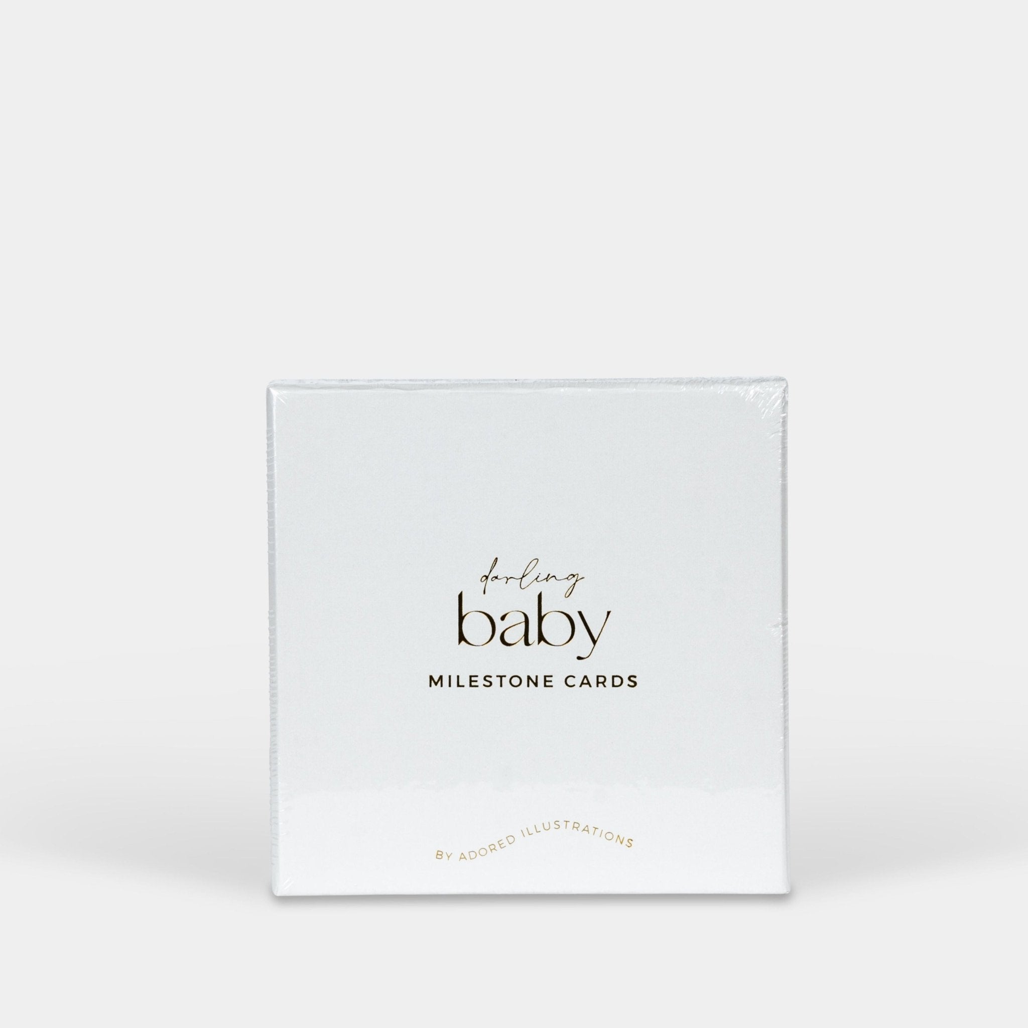 Baby Milestone Cards - The Birth Store-Adored Illustrations