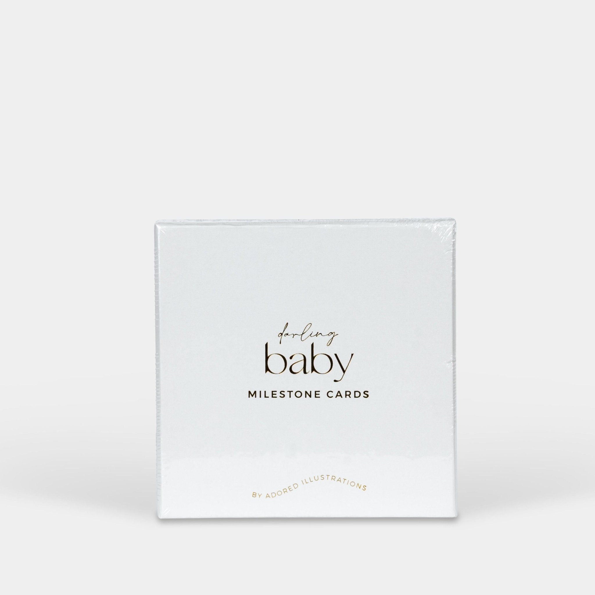 Baby Milestone Cards - The Birth Store-Adored Illustrations
