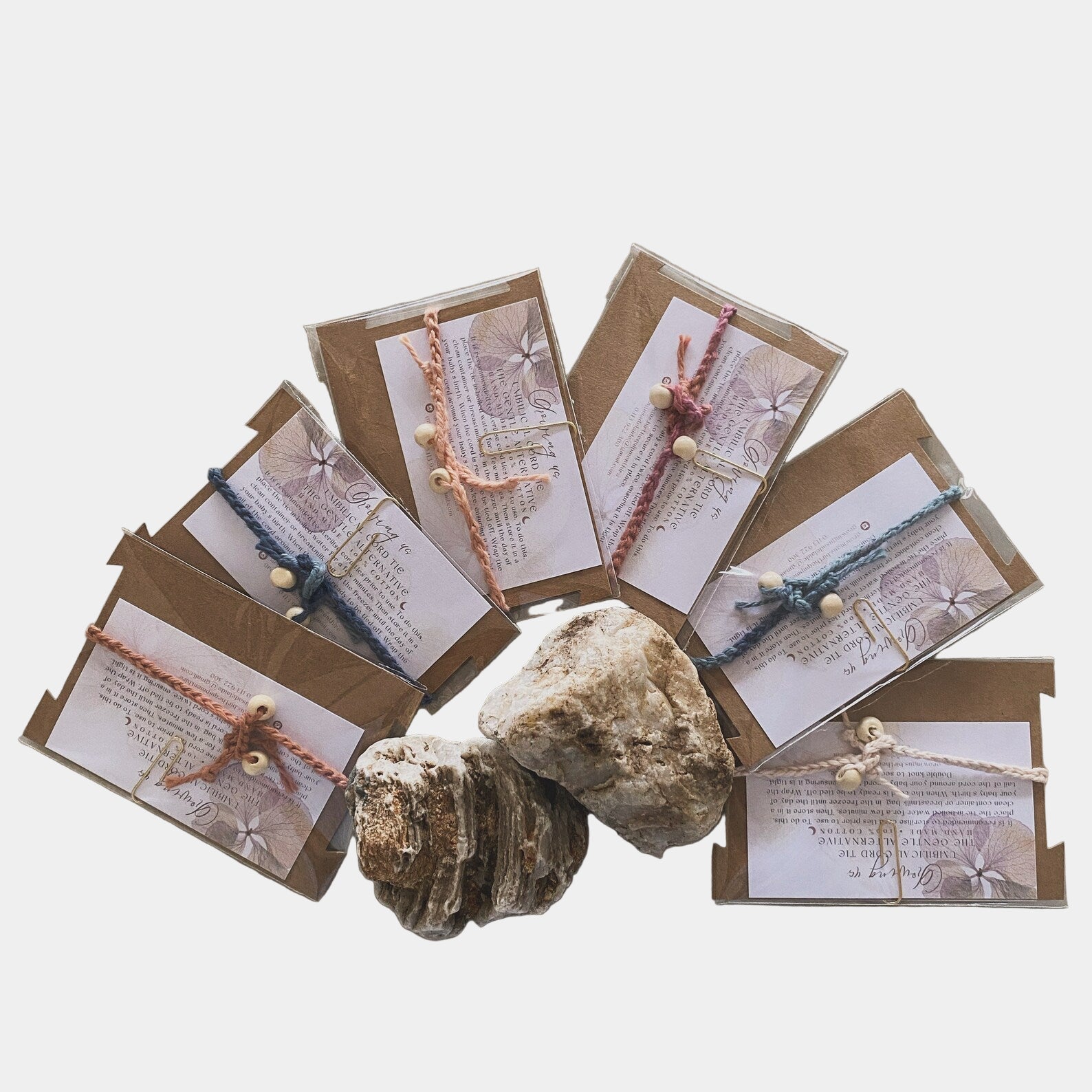 Cotton Birth Umbilical Cord Tie - The Birth Store - Growing Us