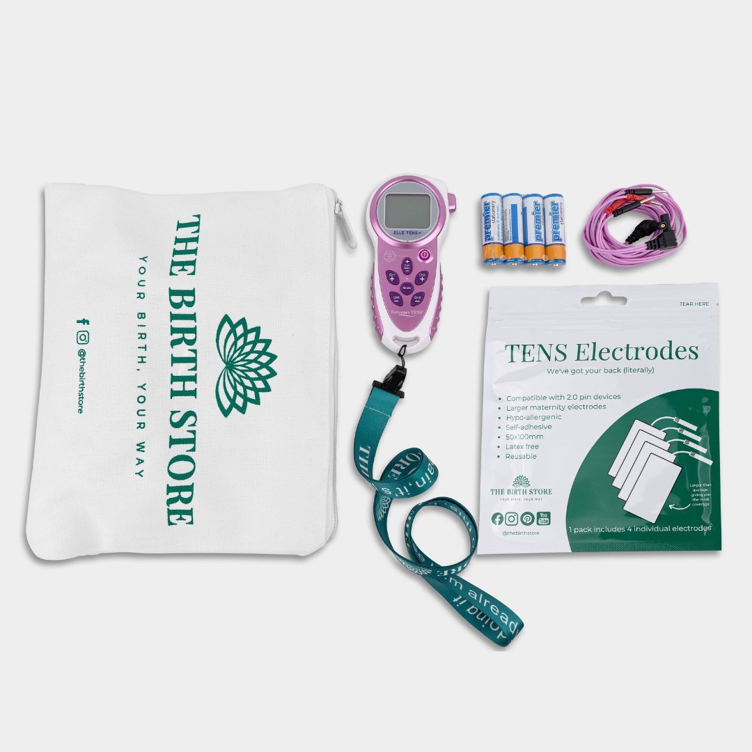 Elle Labour TENS Machine Plus Hire - The Birth Store - The Birth Store Hire