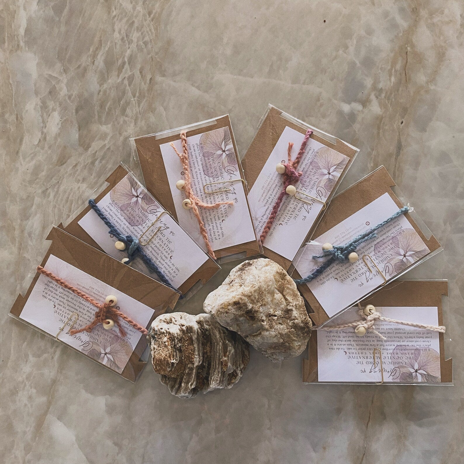 Cotton Birth Umbilical Cord Tie