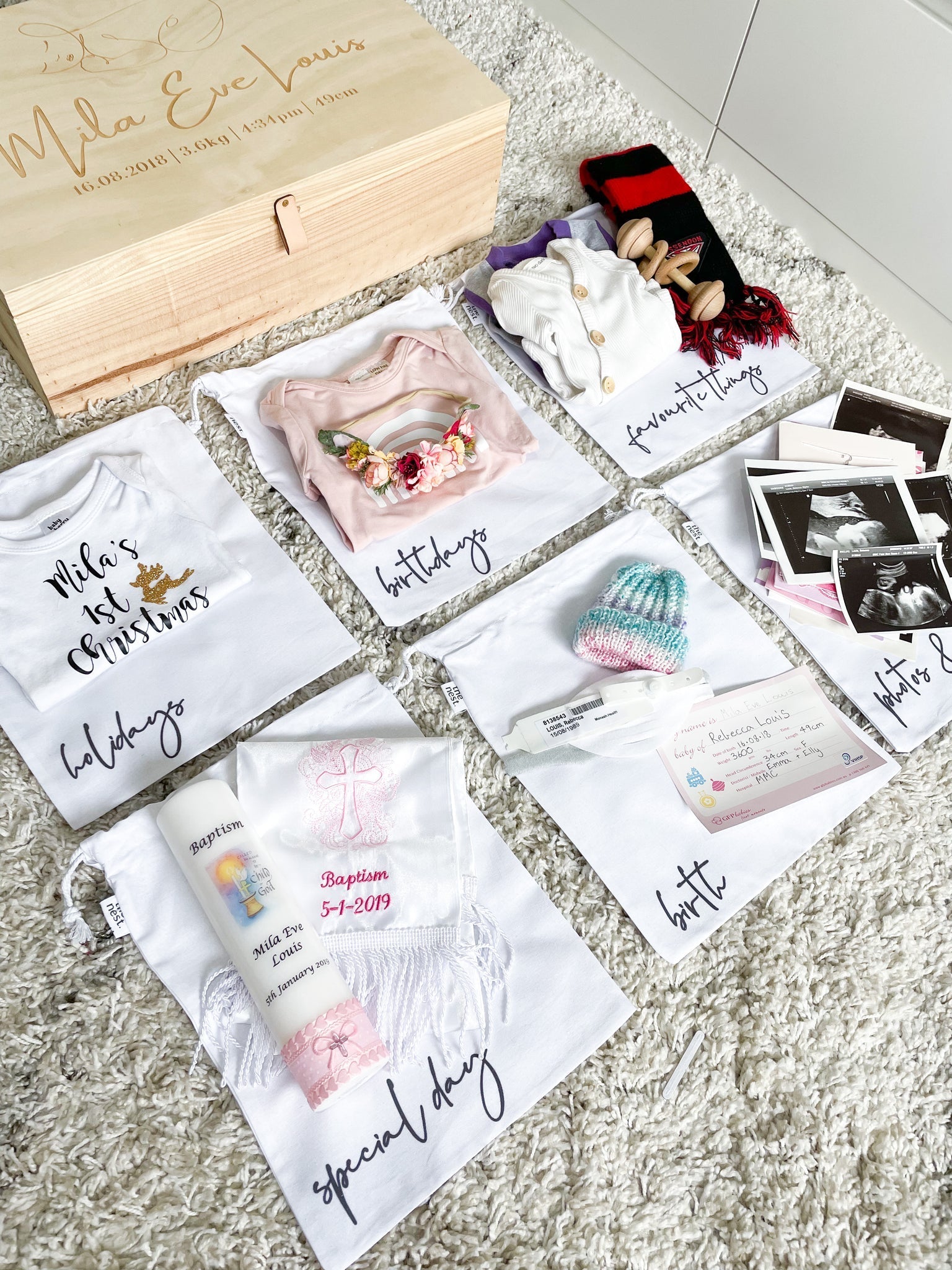 Keepsake Box Organisers - The Birth Store-The Nest Aus.