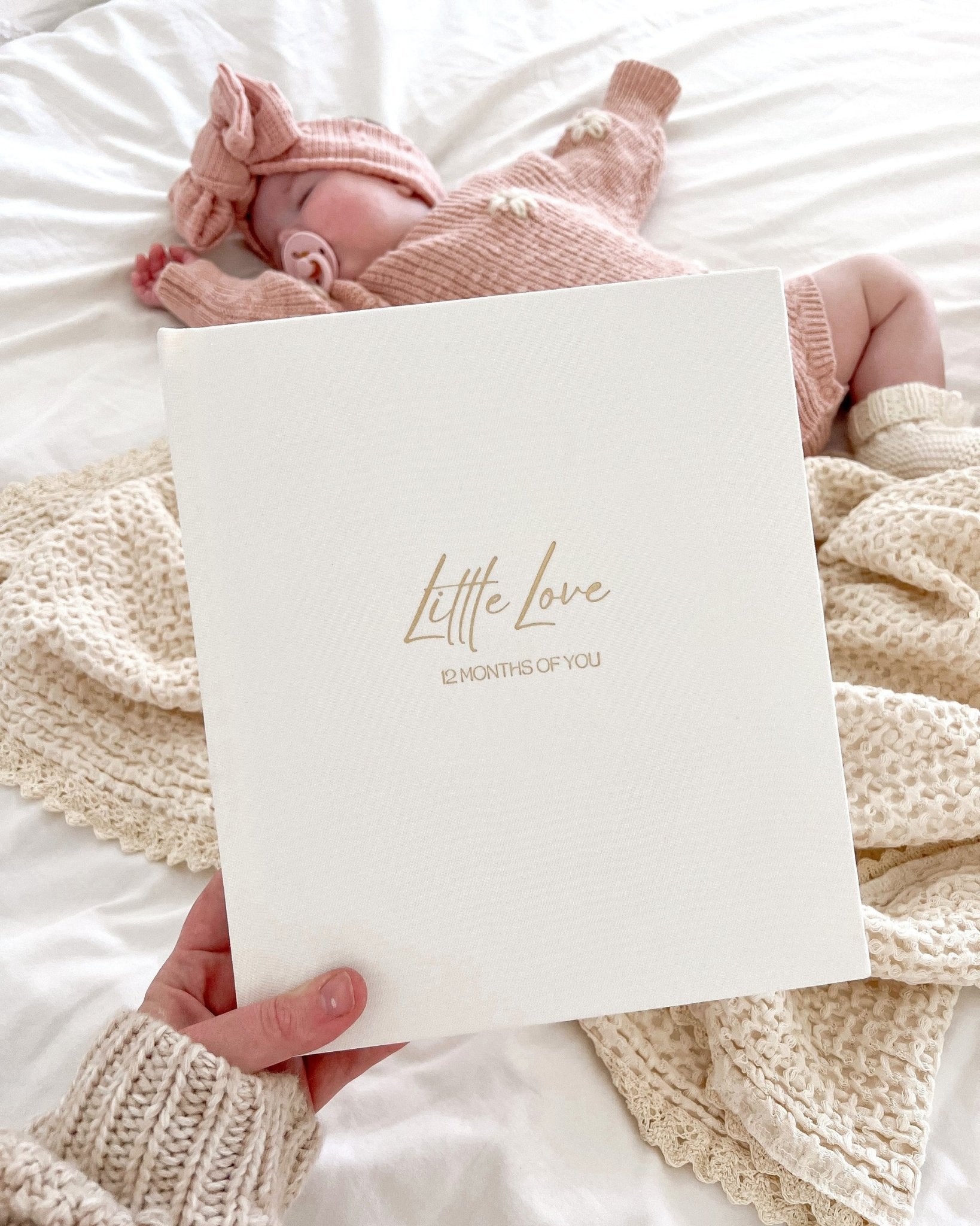 Keepsake Photo Album - 12 Months of You - The Birth Store - Little Lullaby