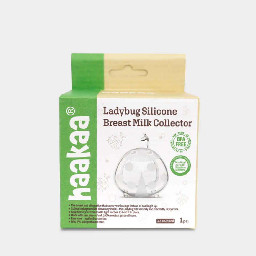 Ladybug Silicone Breast Milk Collector - The Birth Store-Haakaa