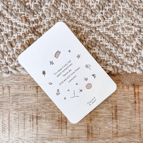 Mama Mantra Cards with Timber Stand - The Birth Store-Seasons of Mama