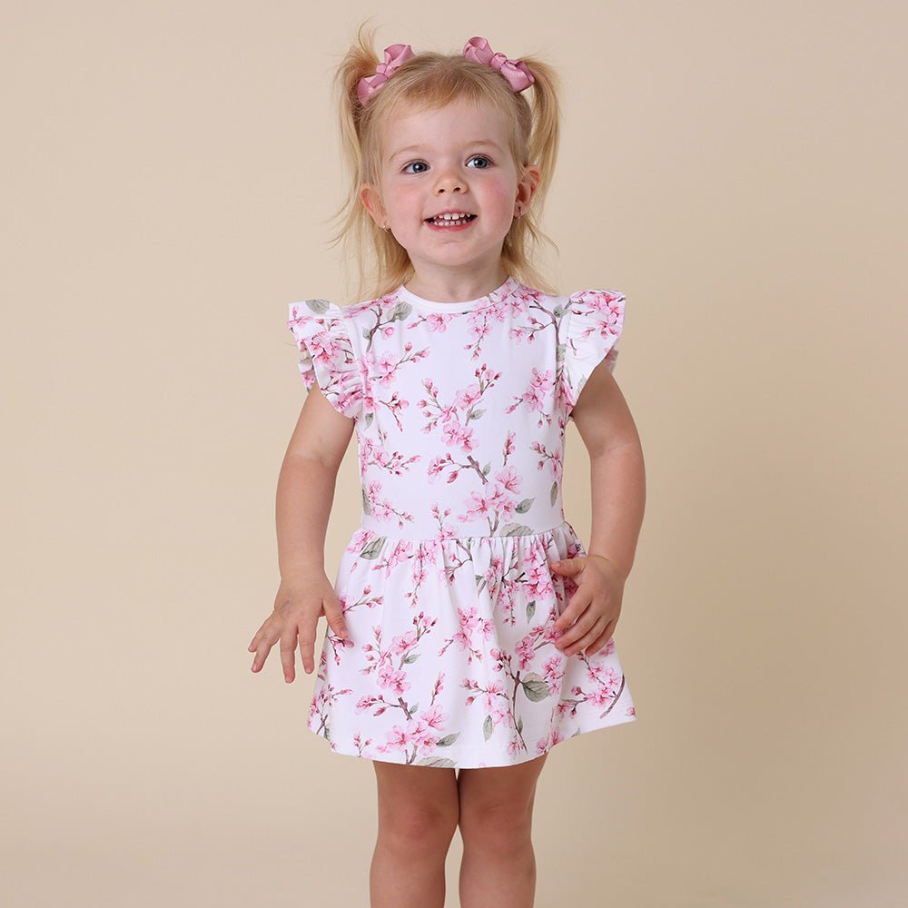 Short Sleeve Organic Dress - The Birth Store - Snuggle Hunny
