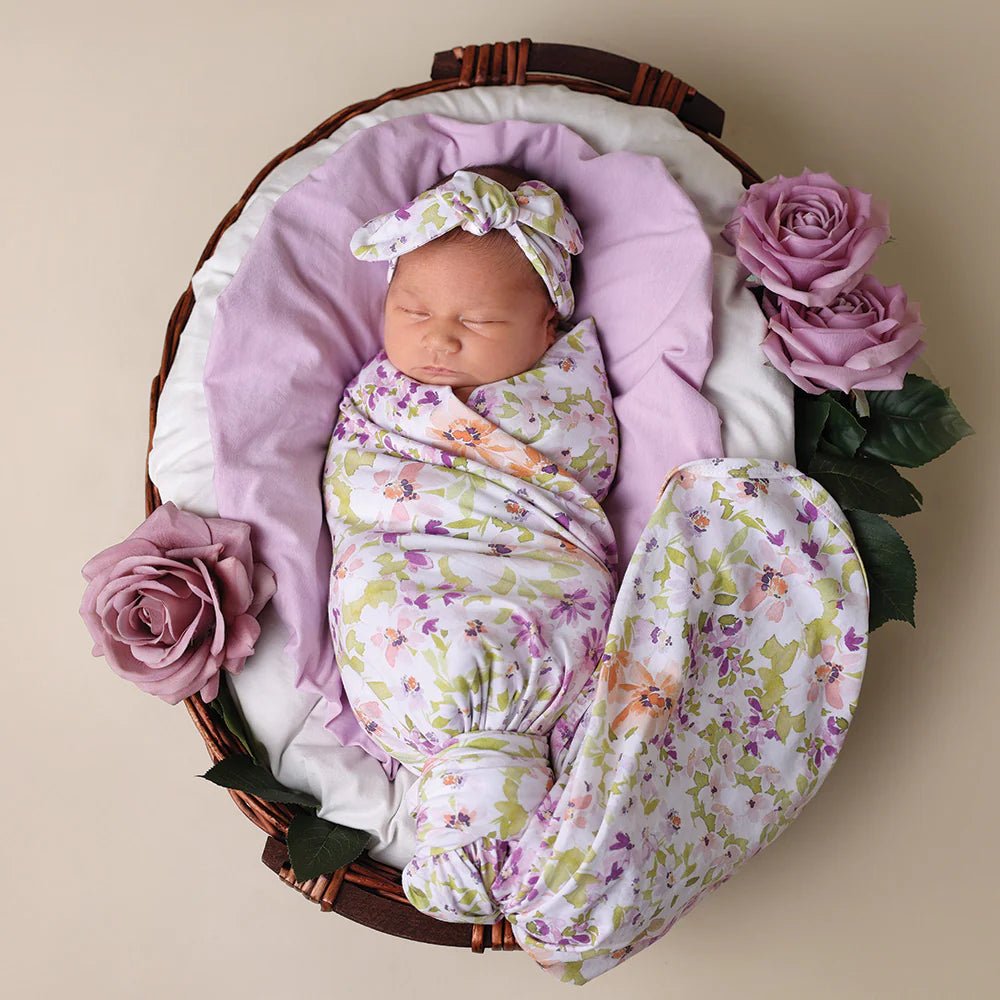 Snuggle Hunny Wrap Top Knot Sets Various Styles – The Birth Store