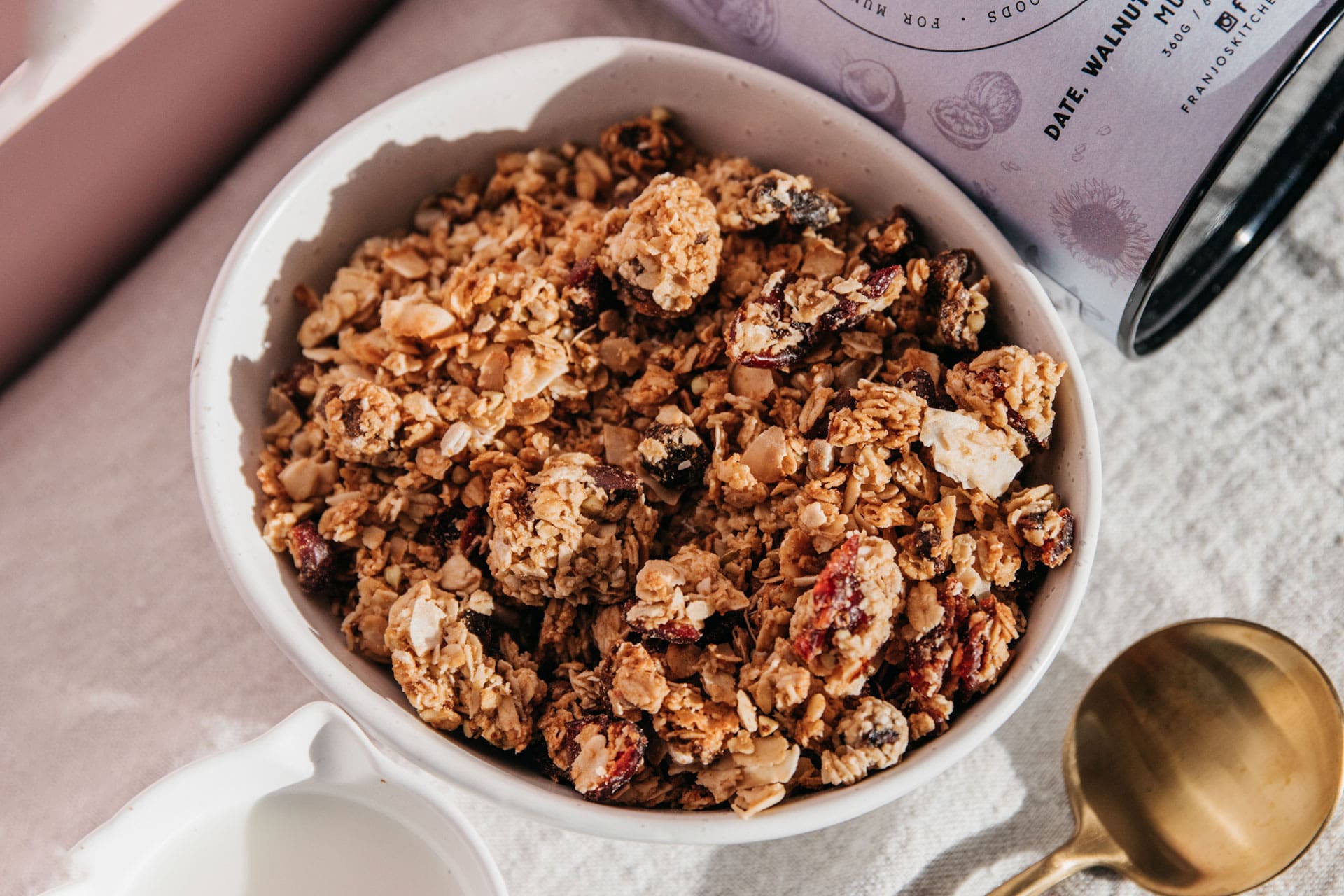 Tanker Topper Muesli – Date, Walnut and Maple - The Birth Store-Franjos Kitchen